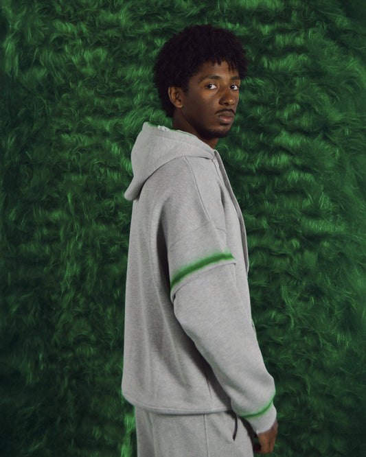 Sudadera MW Custom Gris