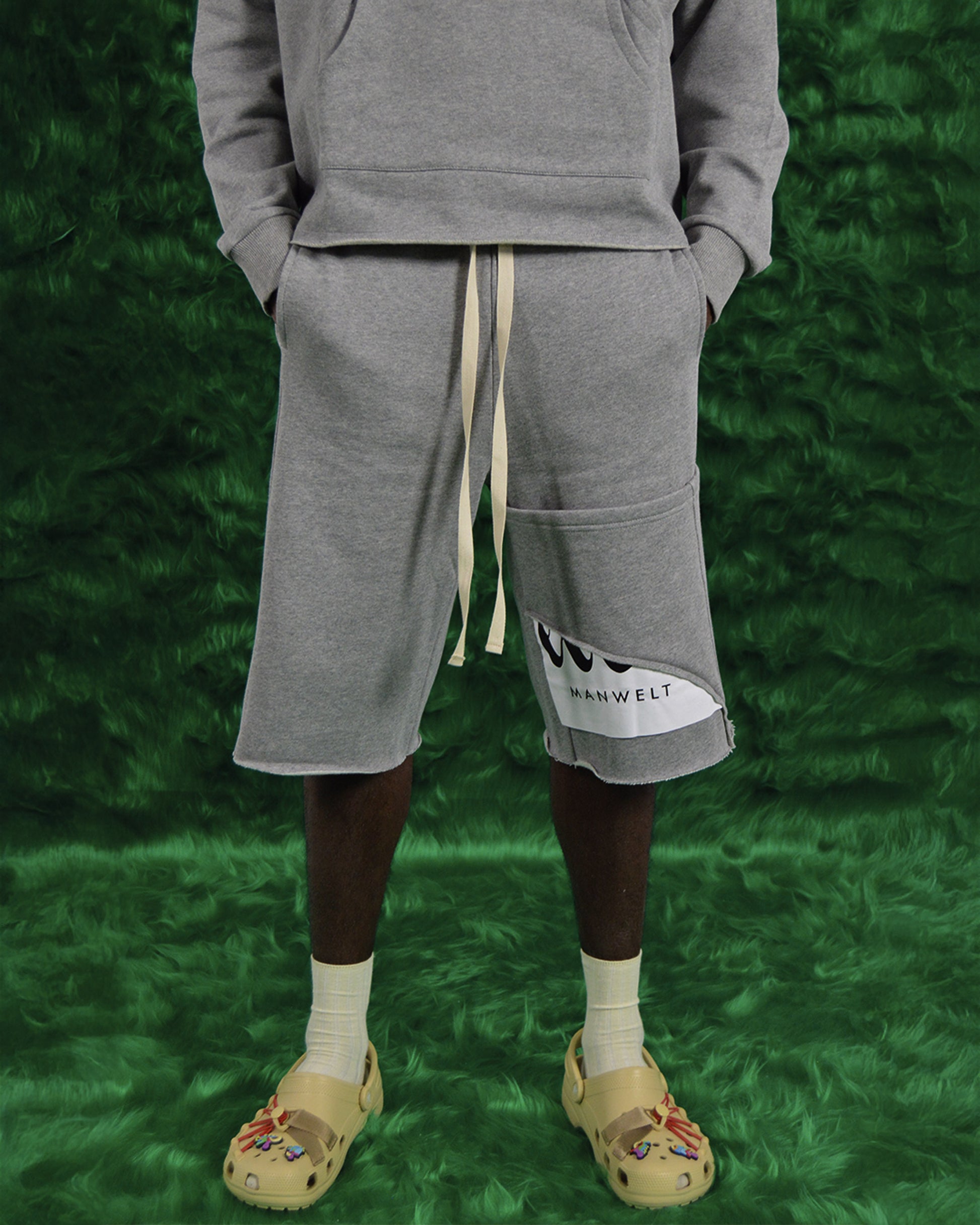 Baggy Sweatpants Corto Gris