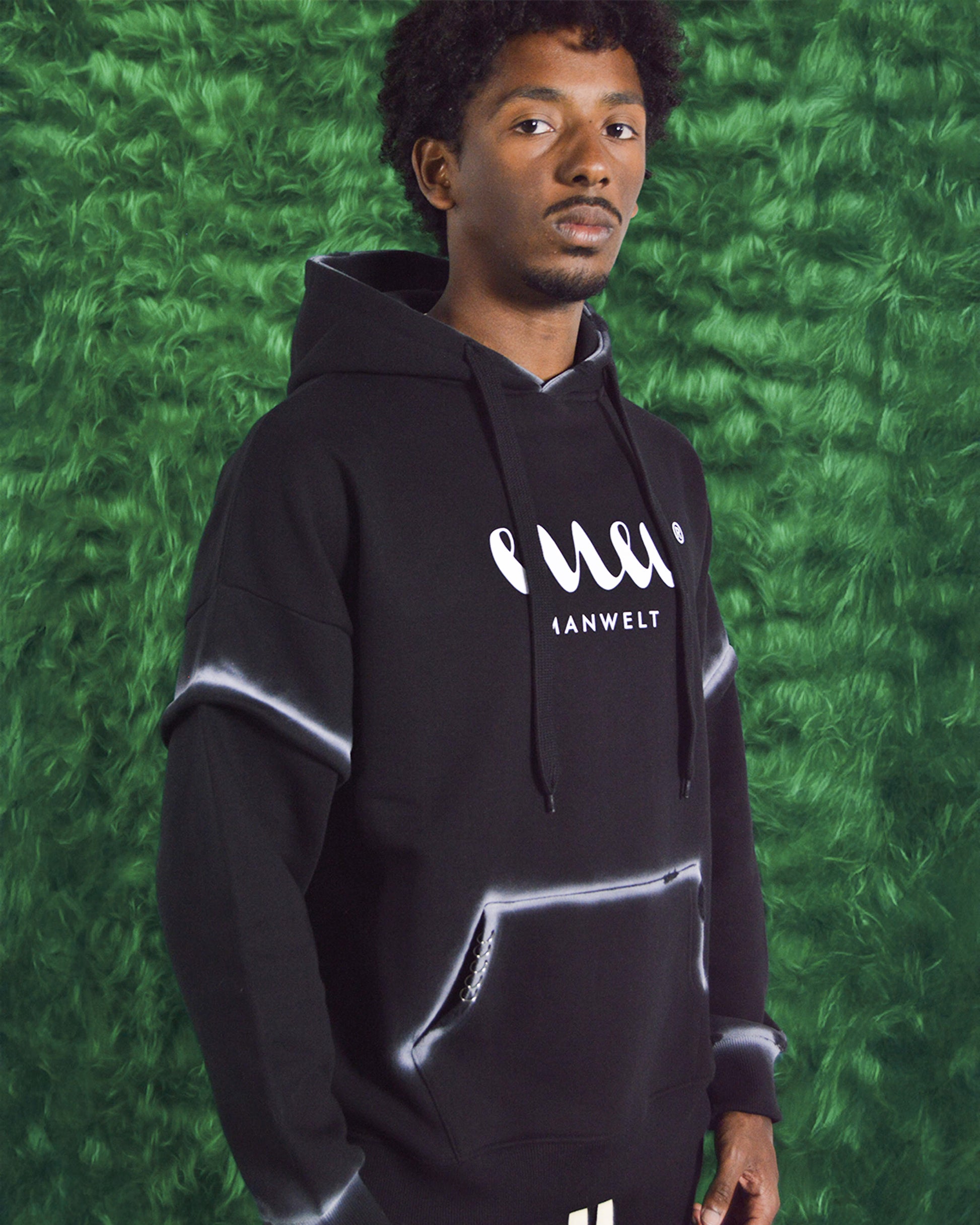 Sudadera MW Custom Negro