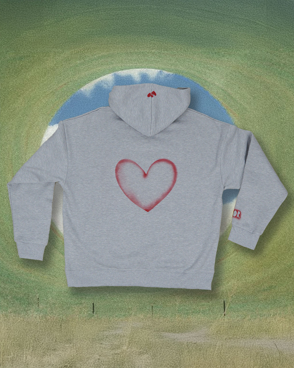 Sudadera Gris MW ''AMOR''