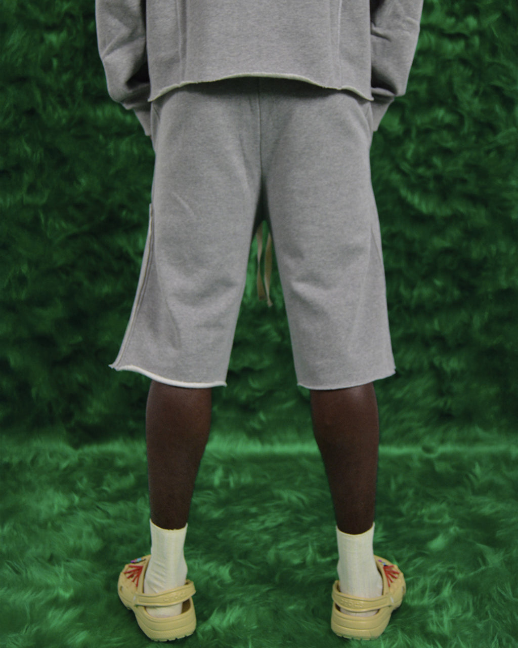 Baggy Sweatpants Corto Gris