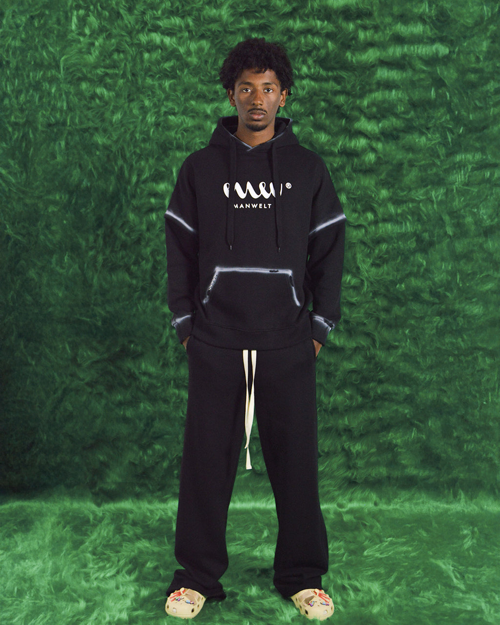 Sudadera MW Custom Negro