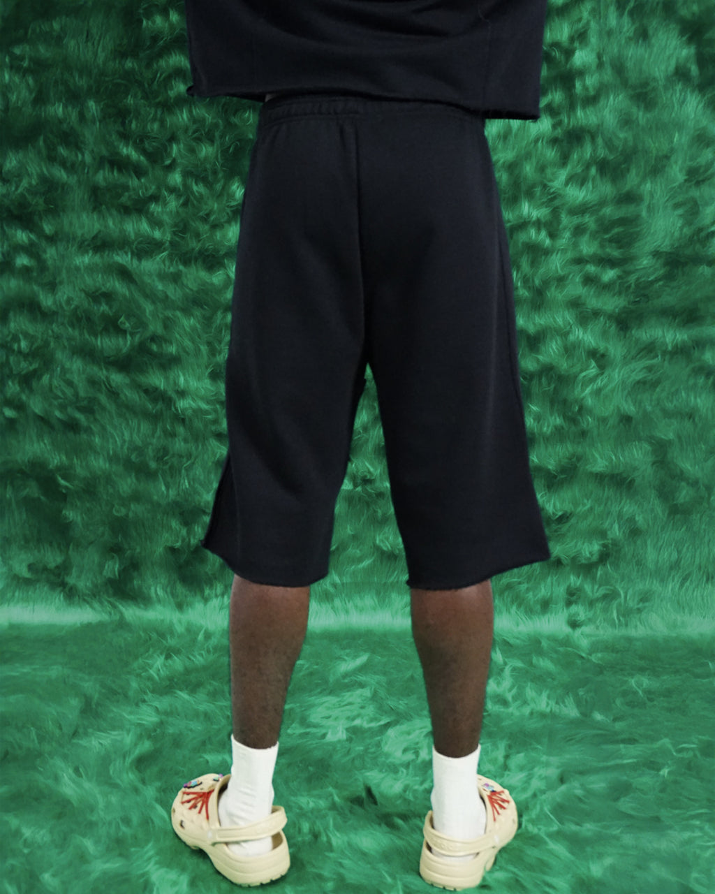 Baggy Sweatpants Corto Negro