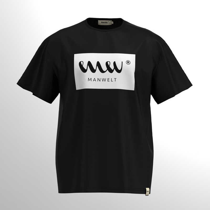 Camiseta Oversize con Recuadro
