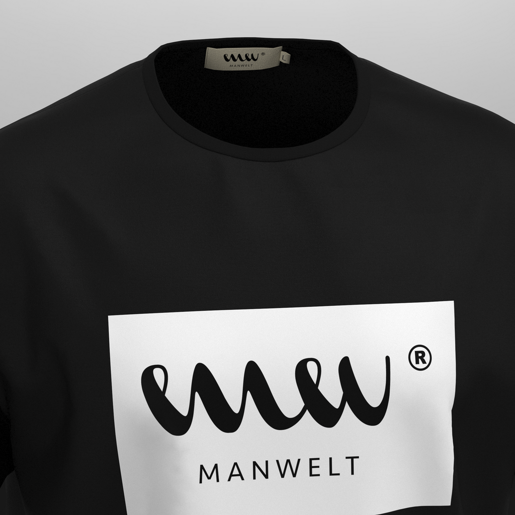 Camiseta Oversize con Recuadro